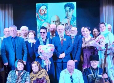 В Махачкале отметили 80-летний юбилей секретаря Союза писателей Дагестана Максима Алимова